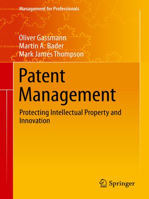 cover image of Patent Management